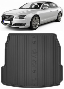 Audi A8 D4 din 01.2010 - 09.2013 Sedan Roata Rezerva Normala *1, Tavita Pentru Portbagaj Lux Premium Dedicata, accesorii pentru autoturismul tau - masina v180823
