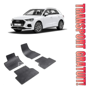 Audi Q3 I, Suv, fabricat din 08.2011 - 06.2018, set covorase auto dedicate, din cauciuc 100% Premium