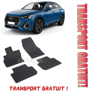 Audi Q3 II, Suv, fabricat din 08.2018 - Prezent, set covorase auto dedicate, din cauciuc 100% Premium - Transport Gratuit
