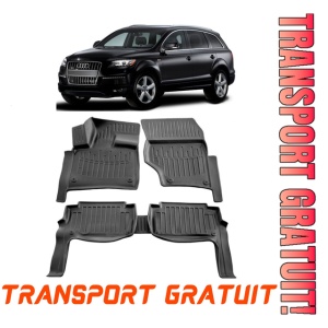 Audi Q7 (4L) (2005-2015) Set covorase auto cauciuc G.Modern Line 3D