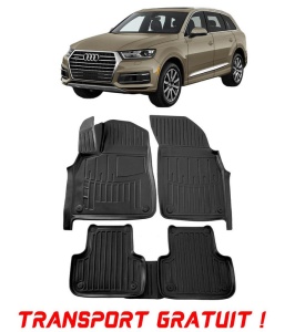 Audi Q7 (4M) (2015-) Set covorase auto cauciuc G.Modern Line 3D transport gratuit accesorii pentru autoturismul tau - masina v50721