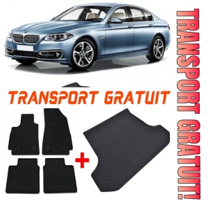 BMW F10 Set Covorase + tavita portbagaj auto BMW Seria 5 F10 fabricatie 2013 - 01.2017, caroserie sedan, facelift
