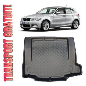 Bmw Seria 1 E87 Hatchback din 09.2004 - 2011, Tavita Pentru Portbagaj Lux Premium Dedicata, Cu Ureche Pe Dreapta *1