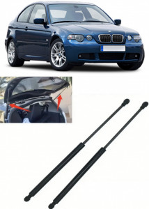 BMW Seria 3 Compact Set 2 amortizoare pentru portbagaj / haion Krosno compatibil cu BMW Seria 3 Compact Hatchback fabricat intre 2001-2005 accesorii pentru autoturismul tau - masina v89279