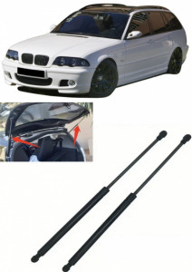 BMW Seria 3 Set 2 amortizoare pentru portbagaj / haion Krosno compatibil cu BMW Seria 3 Combi fabricat intre 1997-2005 accesorii pentru autoturismul tau - masina v88929