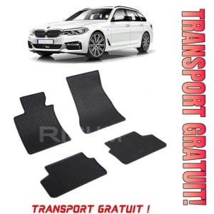 Bmw Seria 5 G31, Combi, fabricat din 05.2017 - Prezent, set covorase auto dedicate, din cauciuc 100% Premium - Transport Gratuit