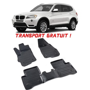Bmw X3 F25 2011-2017 Set 4 covorase auto din cauciuc tip tavita premium line 3D - Transport Gratuit! accesorii pentru autoturismul tau - masina v49457