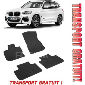 Bmw X3 G01, Suv, fabricat din 11.2017 - Prezent, set covorase auto dedicate, din cauciuc 100% Premium - Transport Gratuit
