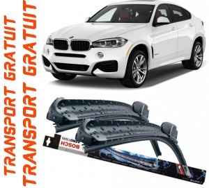 Bmw X6 Set 2 stergatoare parbriz Bosch Bosch Aerotwin compatibile cu Bmw X6 2014-2019 (60 cm / 47.5 cm) accesorii pentru autoturismul tau - masina v133907