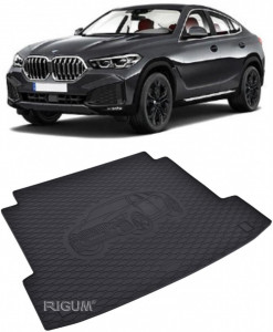 BMW X6 Tavita pentru portbagaj din cauciuc, compatibila BMW X6 G06 fabricatie 11.2019 - prezent, caroserie suv accesorii pentru autoturismul tau - masina v111360
