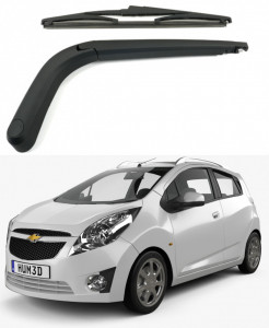 Brat stergator pentru luneta spate cu lamela 305 mm Chevrolet Spark (Mk3) 01.10- accesorii pentru autoturismul tau - masina v224362