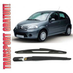 Brat stergator pentru luneta spate cu lamela 350 mm Citroen C3 (Mk1) 01.02-12.09