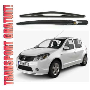 Brat stergator pentru luneta spate cu lamela 400 mm Dacia Sandero 06.08-