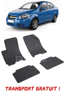 ChEVrolet Aveo T250, Hatchback, fabricat din 2006 - 2011, set covorase auto dedicate, din cauciuc 100% Premium - Transport Gratuit accesorii pentru autoturismul tau - masina v40649