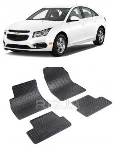 ChEVrolet Cruze, Sedan, fabricat din 05.2009 - 2016, set covorase auto dedicate, din cauciuc 100% Premium accesorii pentru autoturismul tau - masina v158234