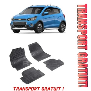 ChEVrolet Spark M300, Hatchback, fabricat din 02.2010 - Prezent, set covorase auto dedicate, din cauciuc 100% Premium - Transport Gratuit