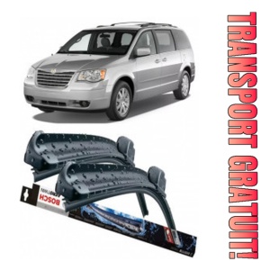 Chrysler Grand Set 2 stergatoare parbriz Bosch Bosch Aerotwin compatibile cu Chrysler Grand 2008-2011 (65 cm / 50 cm)