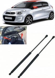 Citroen C1 II Set 2 amortizoare pentru portbagaj Krosno compatibil cu Citroen C1 II Hatchback fabricat intre 2014 accesorii pentru autoturismul tau - masina v86219