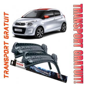 Citroen C1 Set 2 stergatoare parbriz Bosch Bosch Aerotwin 65 cm/65 cm compatibile cu Citroen C1 II (Pa_, Ps_) din 2014 (65 cm / 65 cm)
