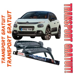 Citroen C3 III Set 2 stergatoare parbriz Bosch Bosch Aerotwin 65 cm /40 cm compatibile cu Citroen C3 III (Sx) din 2016 (65 cm / 40 cm)