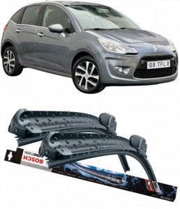 Citroen C3 Set 2 stergatoare parbriz Bosch Bosch Aerotwin 60 cm/45 cm compatibile cu Citroen C3 I (Fc_, Fn_) din 2002-2012 (60 cm / 45 cm) accesorii pentru autoturismul tau - masina v125973