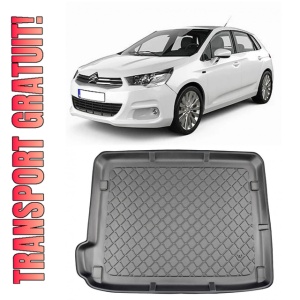 Citroen C4 II Hatchback din 10.2010 - 03.2018 *1, Tavita Pentru Portbagaj Lux Premium Dedicata,