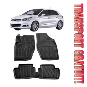 Citroen C4 (L) (2004-2010) Set covorase auto cauciuc G.Modern Line 3D