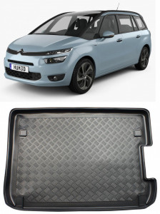 Citroen C4 Picasso I Van din 10.2006 - 08.2013 *1, Tavita Pentru Portbagaj Lux Premium Dedicata, accesorii pentru autoturismul tau - masina v191042