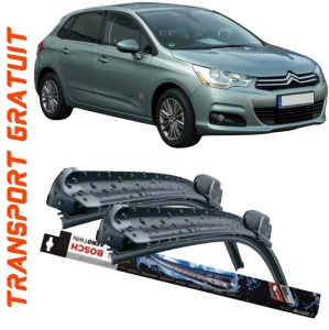 Citroen C4 Set 2 stergatoare parbriz Bosch Bosch Aerotwin 75 cm/65 cm compatibile cu Citroen C4 II (Nc_) din 2009-2017 (75 cm / 65 cm) accesorii pentru autoturismul tau - masina v125264