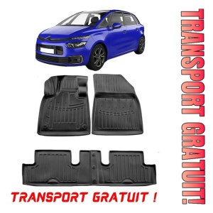 Citroen C5 (2008-2017) Set covorase auto cauciuc G.Modern Line 3D transport gratuit