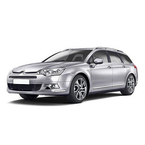 Citroen C5 II, Combi, Din 2008 - 05.2017 , Set Covorase Auto Tip Tavita Premium 3D, din cauciuc accesorii pentru autoturismul tau - masina v170839