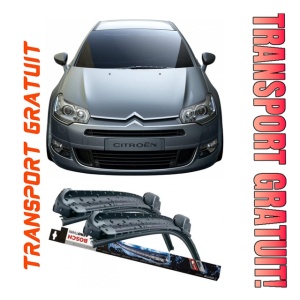 Citroen C5 Set 2 stergatoare parbriz Bosch Bosch Aerotwin 65 cm/47.5 cm compatibile cu Citroen C5 Estate Van (De_, Re_) din 2002-2008 (65 cm / 47.5 cm) - Img 1
