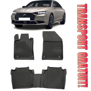 Citroen DS9 Din 03.2021 - Prezent, Sedan , Set Covorase Auto Tip Tavita Premium 3D, din cauciuc