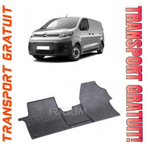 Citroen E-Jumpy fabricat din 10.2020 - Prezent, Van, 2-3 Locuri, set covorase auto dedicate, din cauciuc 100% Premium