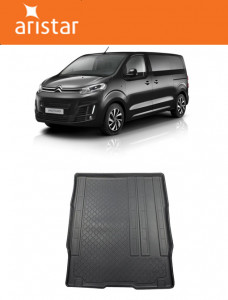 Citroen E-Spacetourer Van din 03.2019 - Prezent, Tavita Pentru Portbagaj Lux Premium Dedicata, Ampatament L2 Mediu In Spatele Randului 2 Scaune Culisate In Fata *2 accesorii pentru autoturismul tau - masina v188837