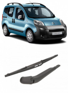 Citroen Nemo MPV Brat stergator pentru luneta spate cu lamela 370 mm, compatibil cu Citroen Nemo MPV van fabricat intre 2009, calitate extra accesorii pentru autoturismul tau - masina v91619