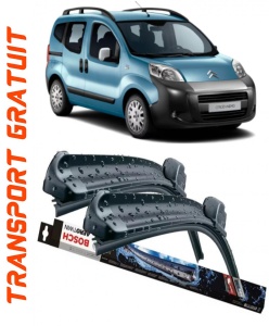 Citroen Nemo Mpv Set 2 stergatoare parbriz Bosch Bosch Aerotwin 65 cm/47.5 cm compatibile cu Citroen Nemo Mpv din 2009 (65 cm / 47.5 cm) accesorii pentru autoturismul tau - masina v123415