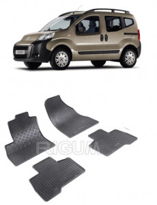 Citroen Nemo, Van, fabricat din 06.2008 - Prezent, 5 Locuri, set covorase auto dedicate, din cauciuc 100% Premium accesorii pentru autoturismul tau - masina v159193