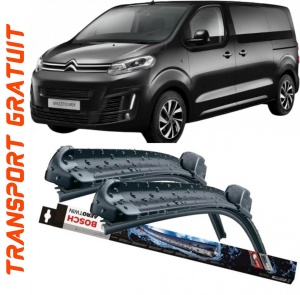 Citroen Spacetourer Set 2 stergatoare parbriz Bosch Bosch Aerotwin 65 cm/47.5 cm compatibile cu Citroen Spacetourer Bus (V_) din 2016 (65 cm / 47.5 cm) accesorii pentru autoturismul tau - masina v125688