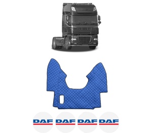 Covoras Camion Tir DAF 95 XF din 1997-2002, Auto, 4x Stickere auto cu DAF