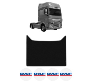 Covoras Camion Tir DAF XF 106 din 2012-2017, Auto, 4x Stickere auto cu DAF