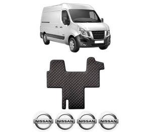 Covoras Camion Tir NISSAN NV400 Van (X62, X62B) din 2011-2020, Auto, 4x Stickere auto cu NISSAN