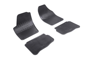Covorase Seat Ibiza III, Hatchback, din 02.2002 - 2008, 6L si set 4 stickere protectie praguri Seat accesorii pentru autoturismul tau - masina v3806