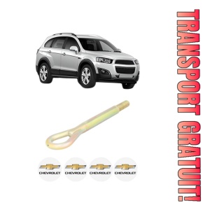 Cui carlig remorcare, tractare auto CHEVROLET CAPTIVA (C100, C140) din 2006-2018, Otel, Cri-Flo, 4 Stickere cu CHEVROLET