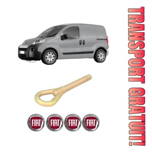 Cui carlig remorcare, tractare auto FIAT FIORINO Box Body/MPV (225_) din 2007-2015, Otel, Cri-Flo, 4 Stickere cu FIAT