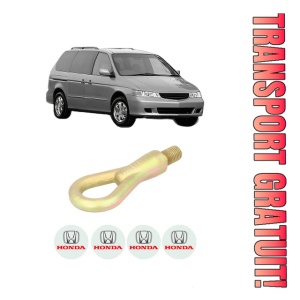 Cui carlig remorcare, tractare auto HONDA ODYSSEY (RL1, RA6, RA_) din 2002-2003, Otel, Cri-Flo, 4 Stickere cu HONDA