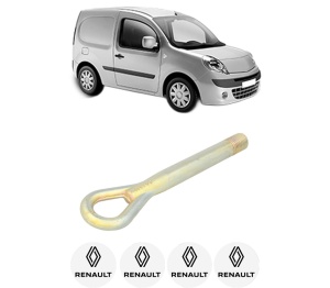 Cui carlig remorcare, tractare auto RENAULT KANGOO Express (FW0/1_) din 2008-2013, Otel, Cri-Flo, 4 Stickere cu RENAULT - Img 2