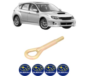 Cui carlig remorcare, tractare auto SUBARU IMPREZA Hatchback (GP_) din 2012-2016, Otel, Cri-Flo, 4 Stickere cu SUBARU - Img 2