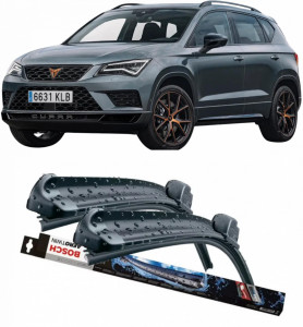 Cupra Ateca Set 2 stergatoare parbriz Bosch Aerotwin 600/475mm compatibile cu Cupra Ateca (2018-prezent) (65 cm / 45 cm) accesorii pentru autoturismul tau - masina v115105