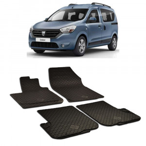 Dacia Dokker (2013-) Set 4 covorase auto cauciuc Urban Line accesorii pentru autoturismul tau - masina v240976